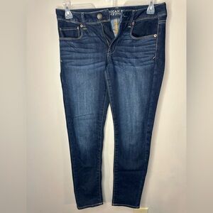 American Eagle Outfitters Women's Super Skinny Blue Jeans size 6